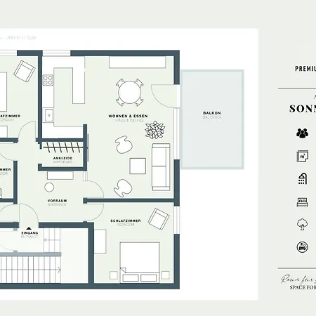 Apartment Sonnengrün - Premium Seekirchen, Balkon Seekirchen am Wallersee